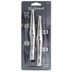 Attwood 6245-6 Chrome-Plated Zinc Cleats, 6 Inches Long, 2 3/32 Inches Wide, Install With 4 Included #10 Fasteners