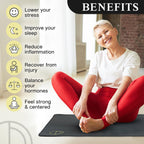 Earth And Moon, Grounding Mat For Sleeping, 2 Pack Grounding Mats, Universal Starter Kit, Grounding Pad, Get Grounded While You