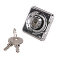 Seachoice Locking Lifting Ring, Stamped 304 Stainless Steel, Includes 2 Keys, One Size, Polished