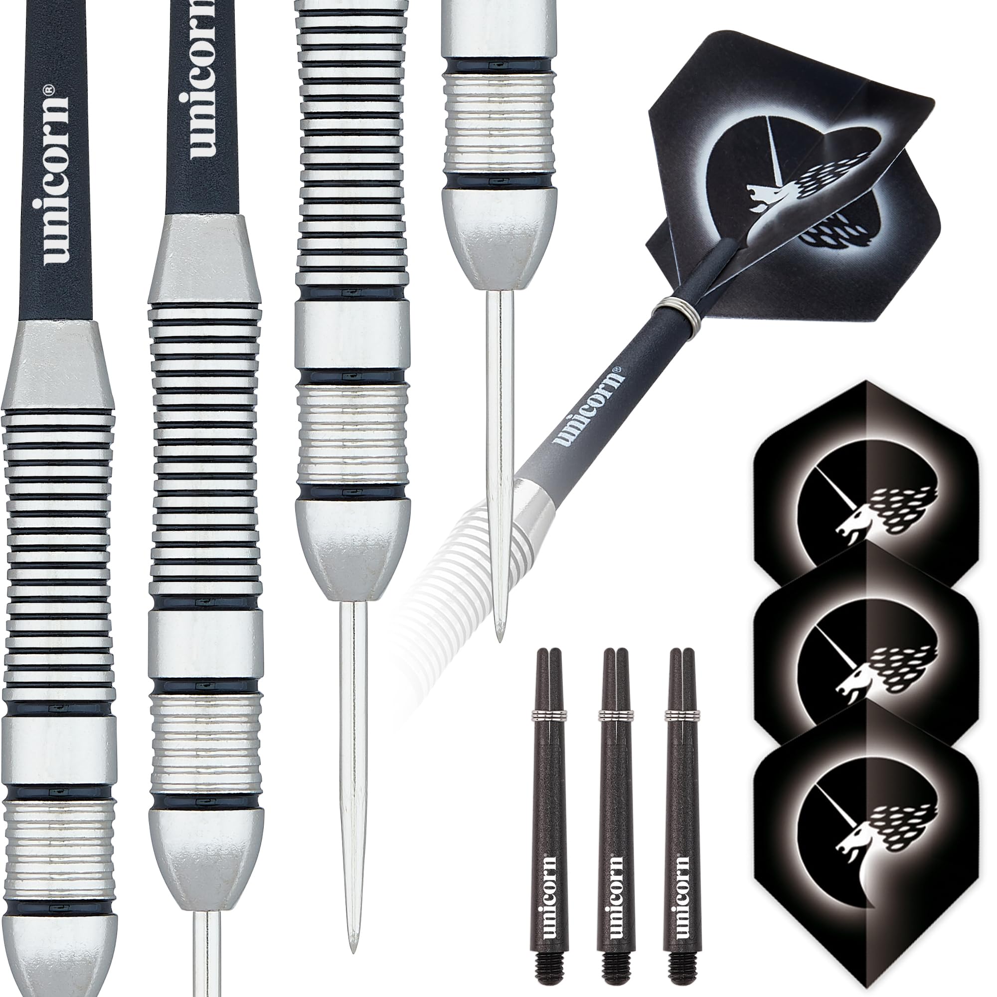 Unicorn Unisex Core Plus|Satinlux|Steel Tip Darts, Satinlux, 22 G EU