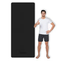Cambivo Yoga Mat For Men And Women, Extra Long And Wide (84'' X 32'' X 1/4 Inch) Tpe Workout Mat, Large Exercise Fitness Mat For
