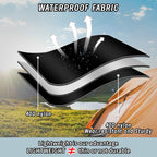 Yeekoro Inflatable Seat Cushion, Lightweight Camping Air Sitting Pad With Repair Cloths, Waterproof Stadium Seat Pad, Portable S