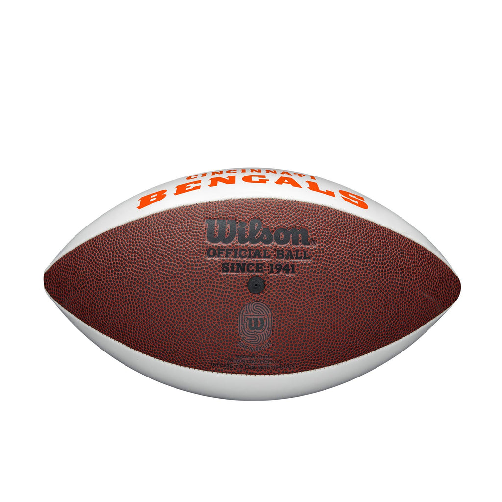 Wilson Nfl Live Signature Autograph Football - Official Size, Cincinnati Bengals