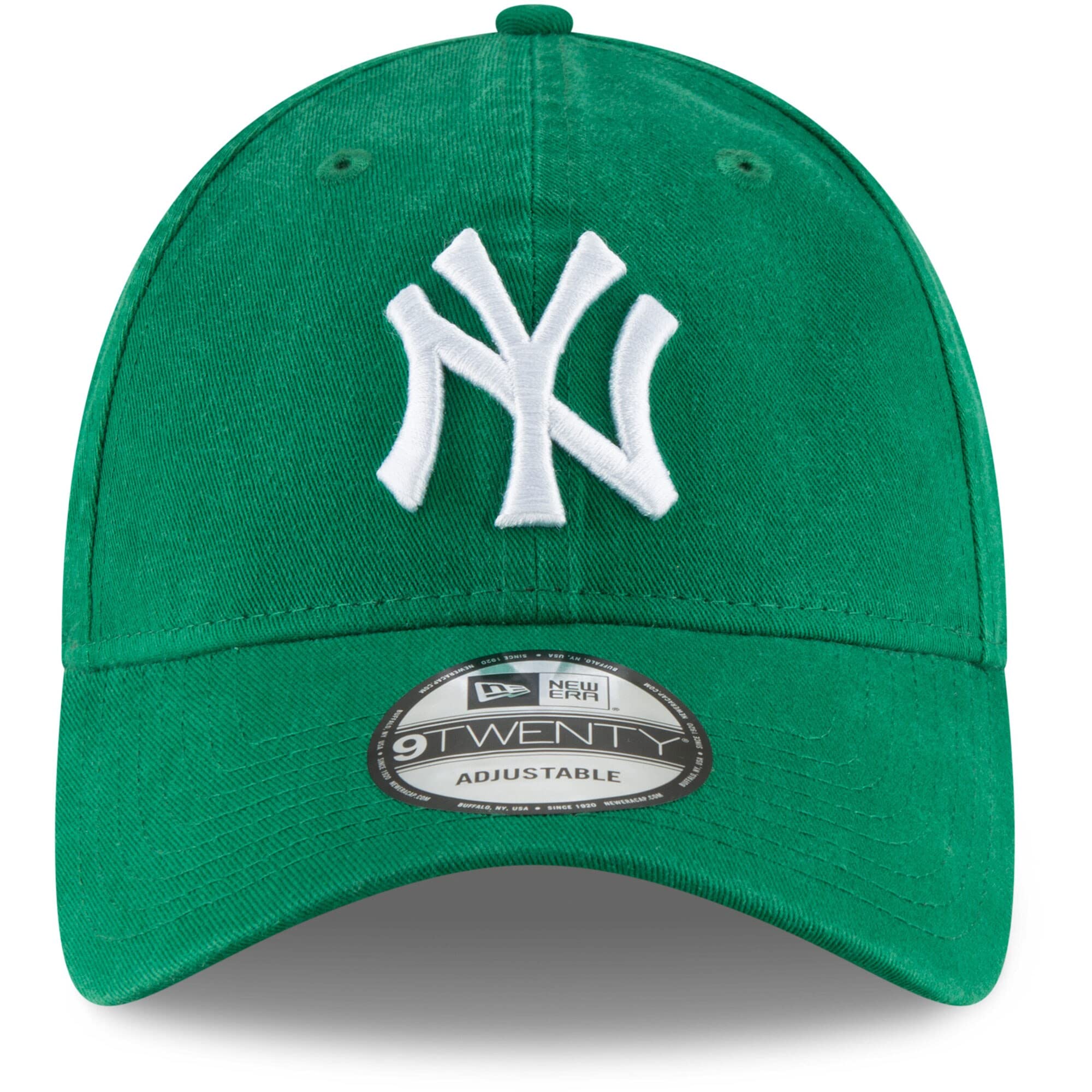 New Era Mlb Core Classic 9Twenty Adjustable Hat Cap One Size Fits All (New York Yankees Green)