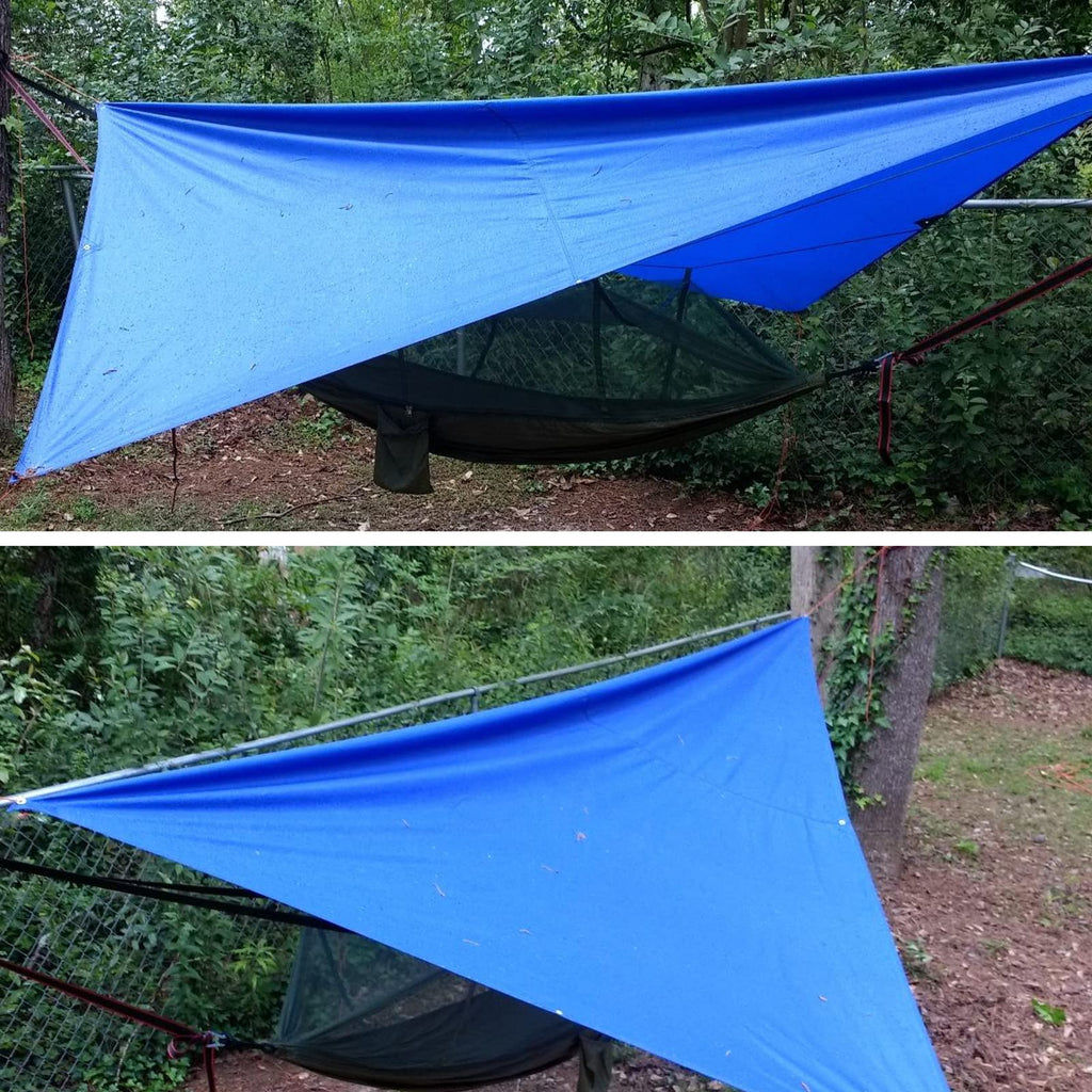 Triwonder Hammock Rain Fly Waterproof Tarp Camping Tent Footprint Ground Cloth Backpacking Tarp Camp Shelter Sunshade Mat For Ou