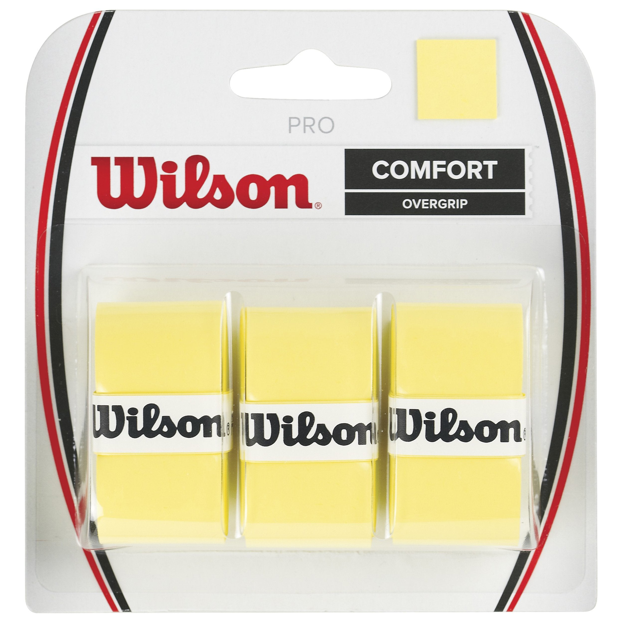 Wilson Pro Tennis Racquet Over Grip, Yellow