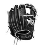 Wilson 2024 A1000 H75 11.75    Infield Fastpitch Softball Glove - Black/Silver, Right Hand Throw