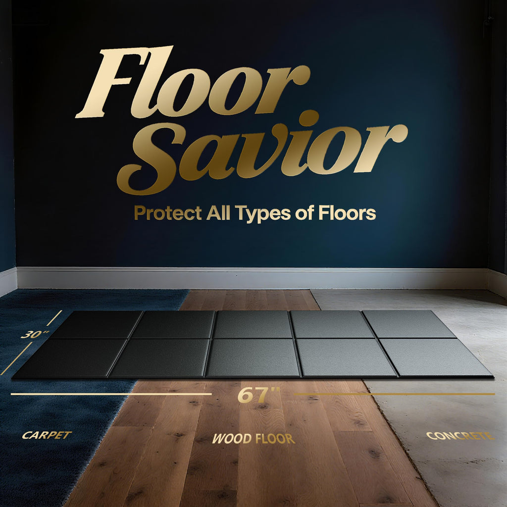Foldable Treadmill Walking Pad Mat For Carpet Floors,67 X 30 6Mm Thick Treadmill Mat For Hardwood Floor,Indoor Exercise Stationa