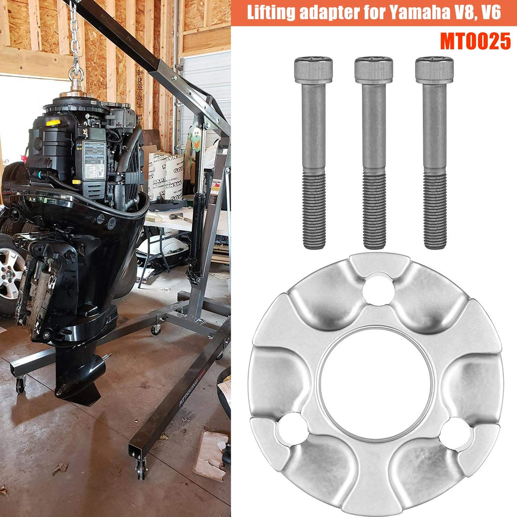 Lifting Adapter, Compatible For Yamaha 5.3 V8, 4.2 V6, F200B, F115B, F425, Mt0025, Mt0022 And Non-Verado Mercury (1.5'' X16)