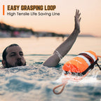 Acelane Throw Bag For Water Rescue With 70Ft Reflective Throw Rope, Floating Rescue Ropes For Whitewater Boating, Kayaking, Ice