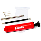 Franklin Sports Ball Pump Kit -7.4'' - Perfect For Basketballs, Soccer Balls And More - Complete Hand Pump Kit With Needles, Fle
