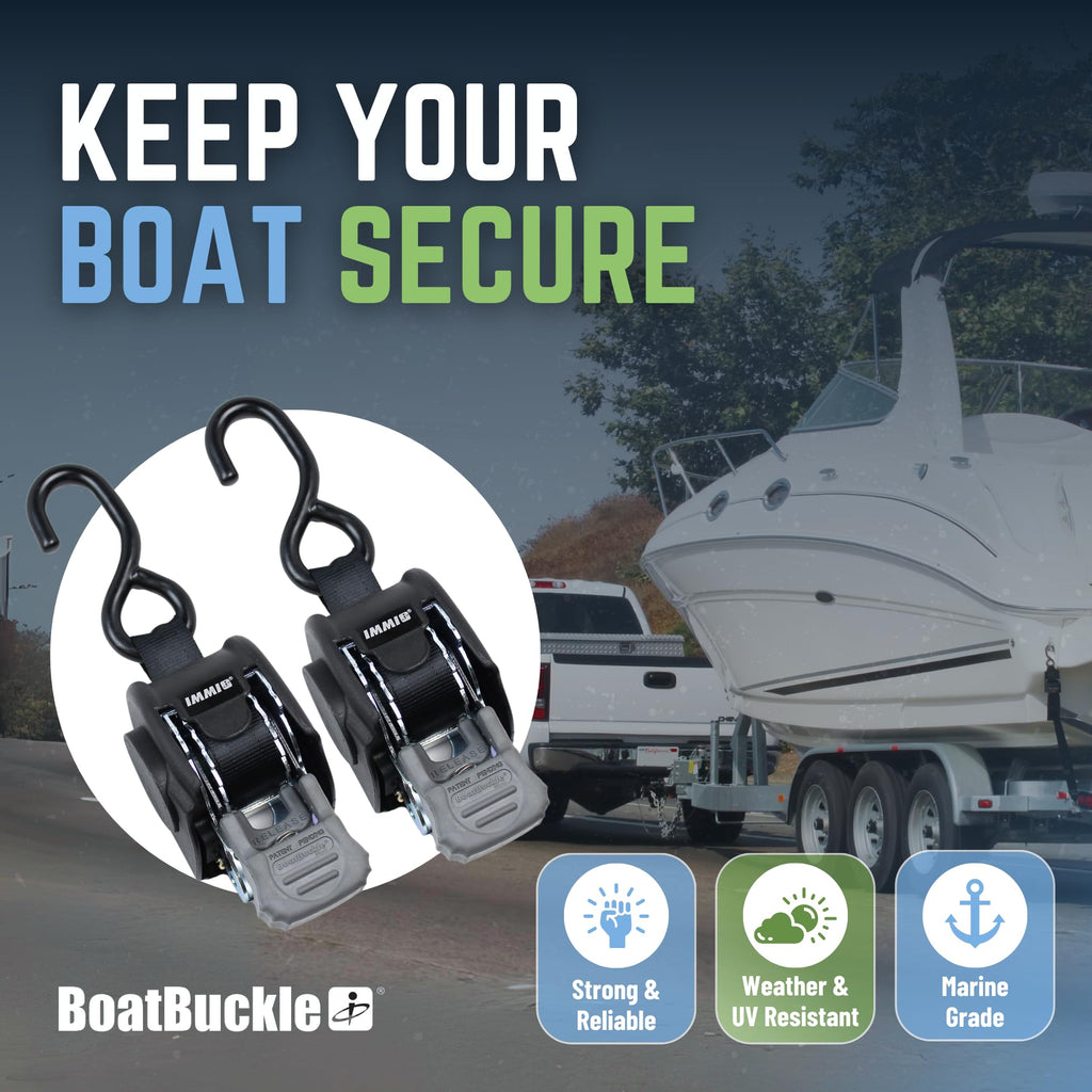 Boatbuckle Mini G3 Retractable Transom Tie-Down