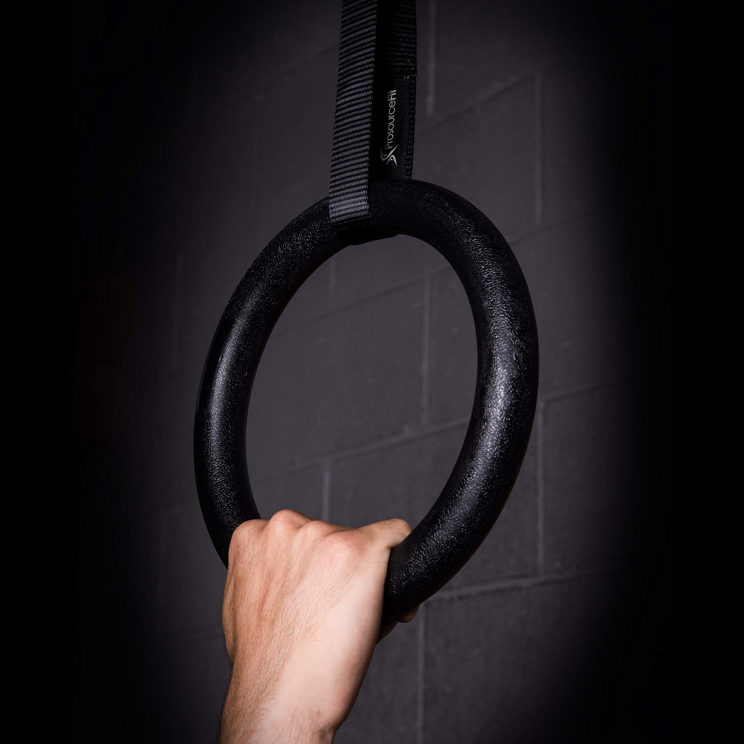 Prosourcefit Fitness Gymnastics Rings With Straps For Crossfit And Total Body Conditioning At Home