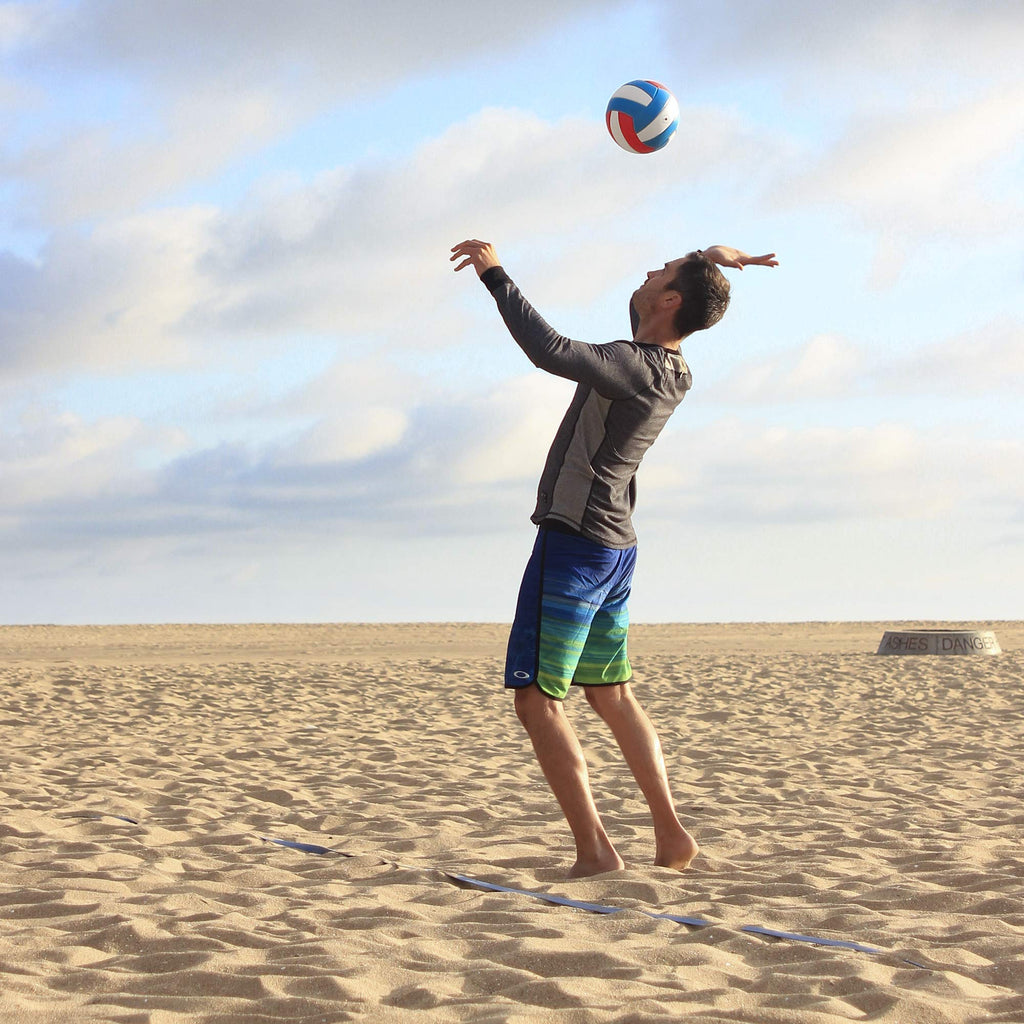 Gosports Soft Touch Recreational Volleyball - Regulation Size For Indoor Or Outdoor Play - Includes Ball Pump - Choose Between S