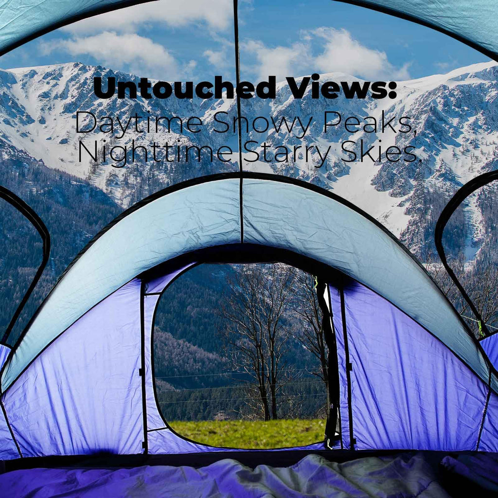 Rivenlo 5-6 Person Easy Pop Up Tent, 11.8' X 8'X 51.2,Automatic Setup, Waterproof, Double Layer,Instant Family Tents For Camping