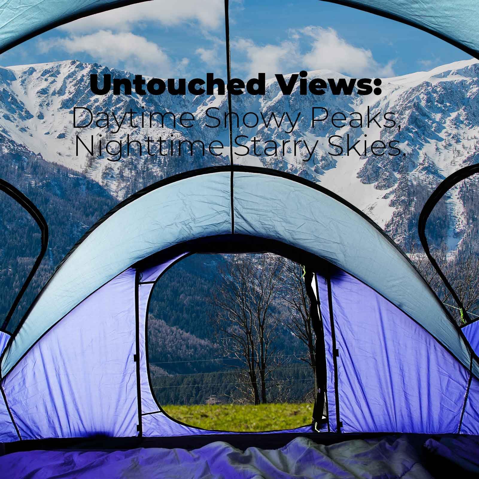 Rivenlo 5-6 Person Easy Pop Up Tent, 11.8' X 8'X 51.2,Automatic Setup, Waterproof, Double Layer,Instant Family Tents For Camping