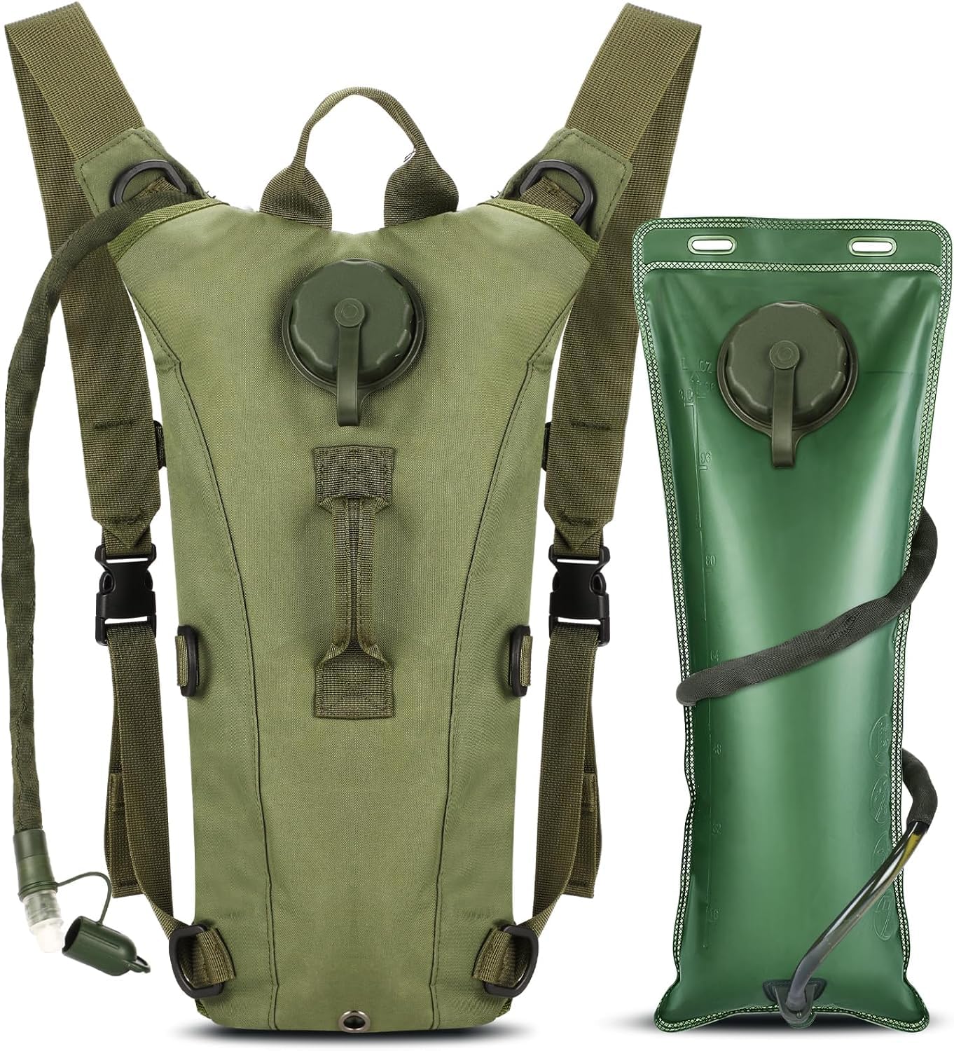 Optifit Trekking Hydration Backpack, With 3L Water Bladder For Men Women Kids, Professional Waterproof Tactical Water Bag For Hi