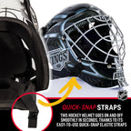 Franklin Sports La Kings Nhl Hockey Goalie Face Mask - Goalie Mask For Kids Street Hockey - Youth Nhl Team Masks For Kids
