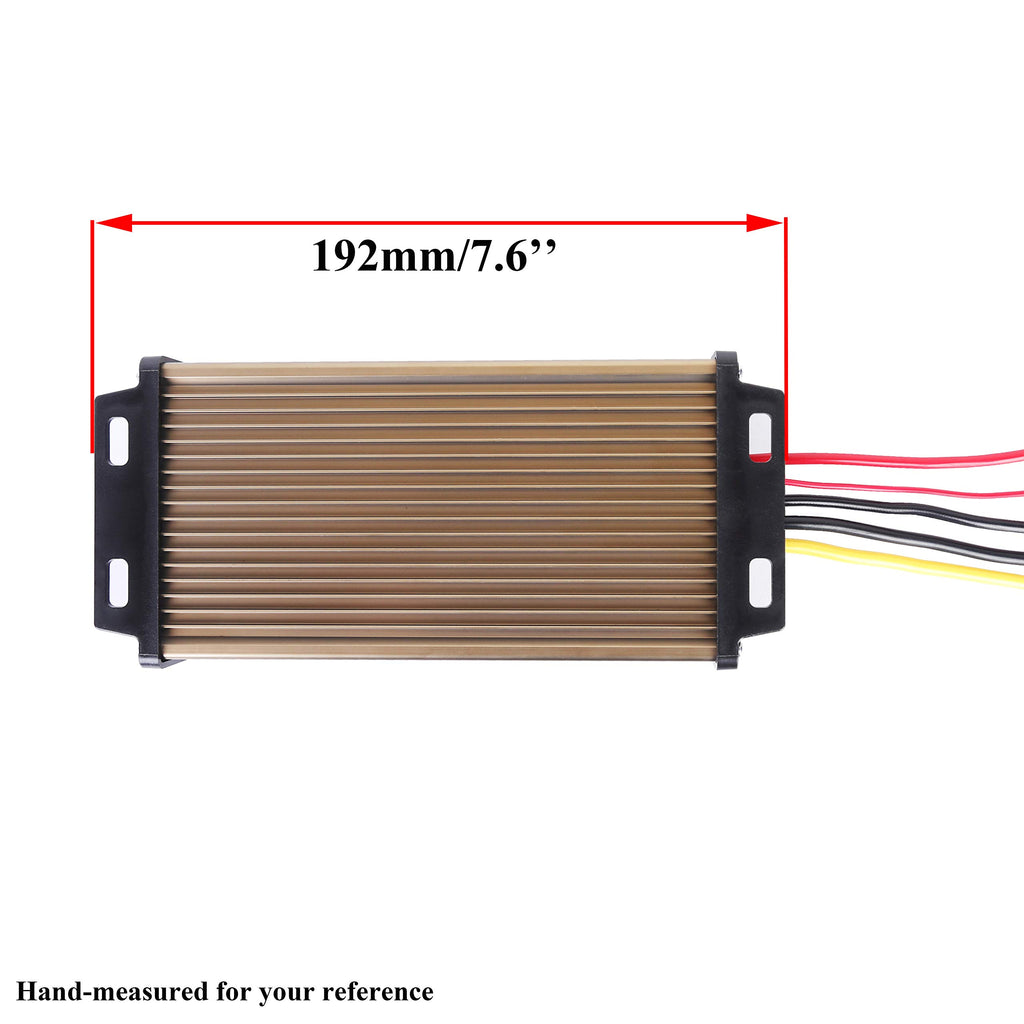 Pro Chaser Dc-Dc 72V 60V 48V Volt Voltage To 12V Step Down Voltage Reducer Regulator 180W 15A For Scooters  Bicycles Golf Cart (
