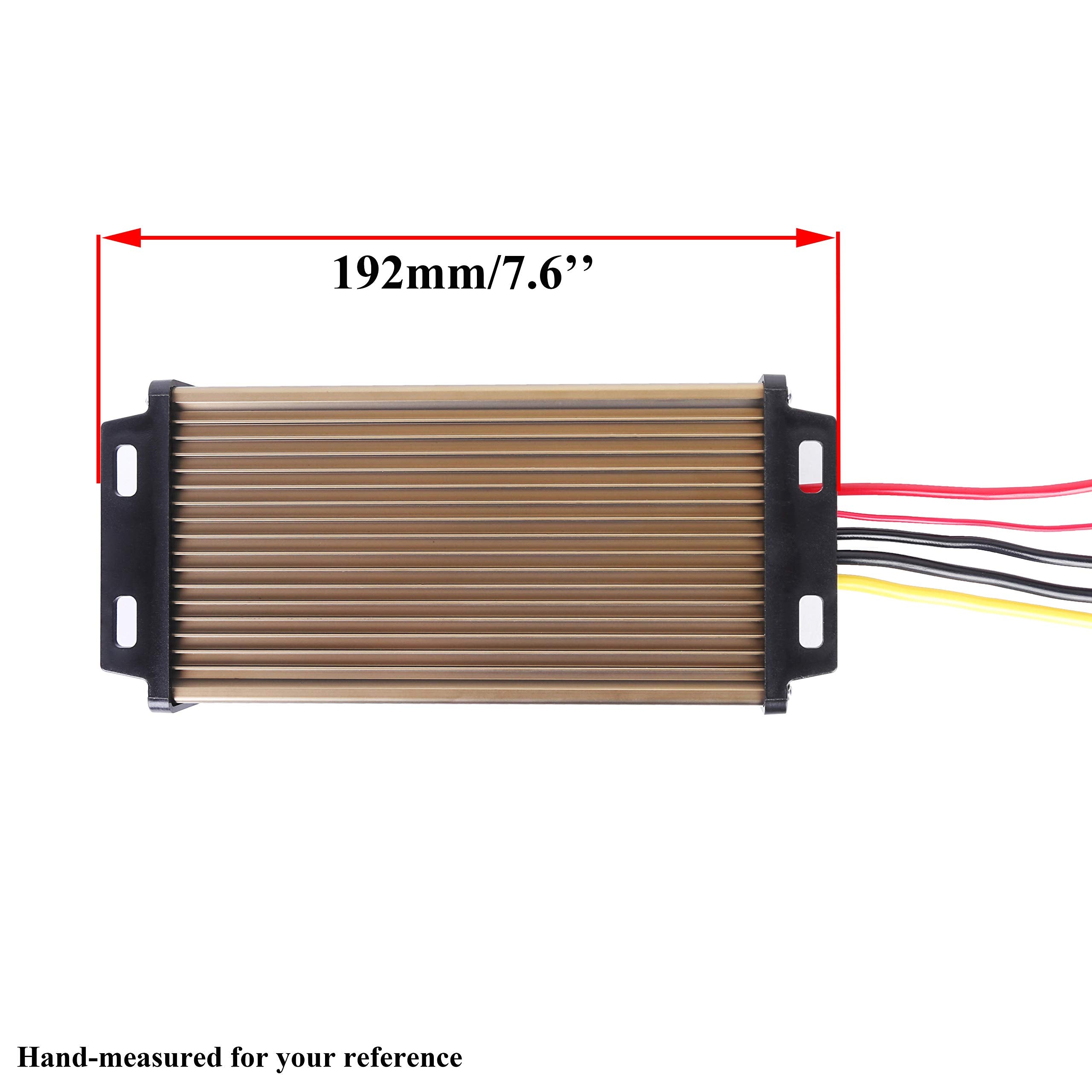 Pro Chaser Dc-Dc 72V 60V 48V Volt Voltage To 12V Step Down Voltage Reducer Regulator 180W 15A For Scooters  Bicycles Golf Cart (