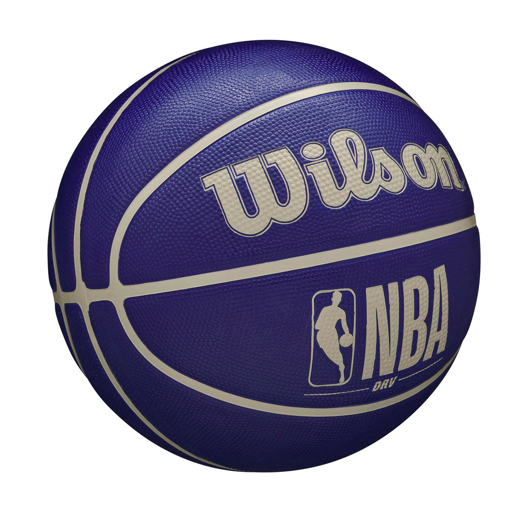 Wilson Nba Drv Outdoor Basketball - Indigo/Beige, Size 6-28.5''