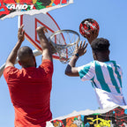AND1 Enigma Rubber Basketball: Official Regulation Size 7 (29.5 inches) Street Basketball - Deep Channel Construction Streetball
