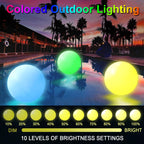 Naldoxyn Pool Toys,Led Beach Ball With Remote Control,12In Beach Balls With 16 Colors Lights And 4 Light Modes,100Ft Control Dis