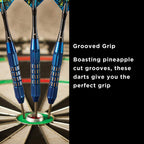 Viper Comix Steel Tip Darts: Bam (Blue), 22 Grams