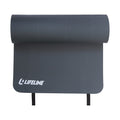 Lifeline Exercise Mat Pro Extra Thick 72inch X23inch X 5/8inch Charcoal