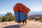 Kelty Galactic Down 30 Degree Sleeping Bag, 550 Fill Power Rds Trackable Down, Backpacking And Camping, Zip Together For 2P Slee