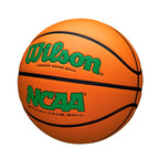 Wilson Ncaa Evo Nxt Official Indoor Game Basketball - Green/Orange, Size 6-28.5''