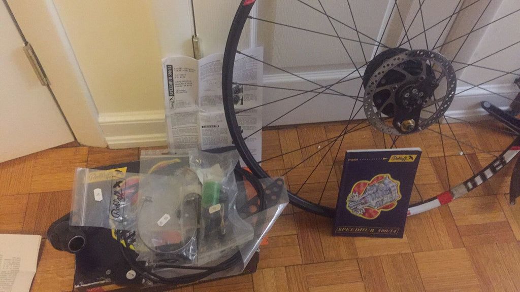 Rohloff Disc-Speedhub 500/14 Ts/Db, B-O 32H Black