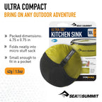 Sea To Summit Collapsible Ultra-Sil Kitchen Sink