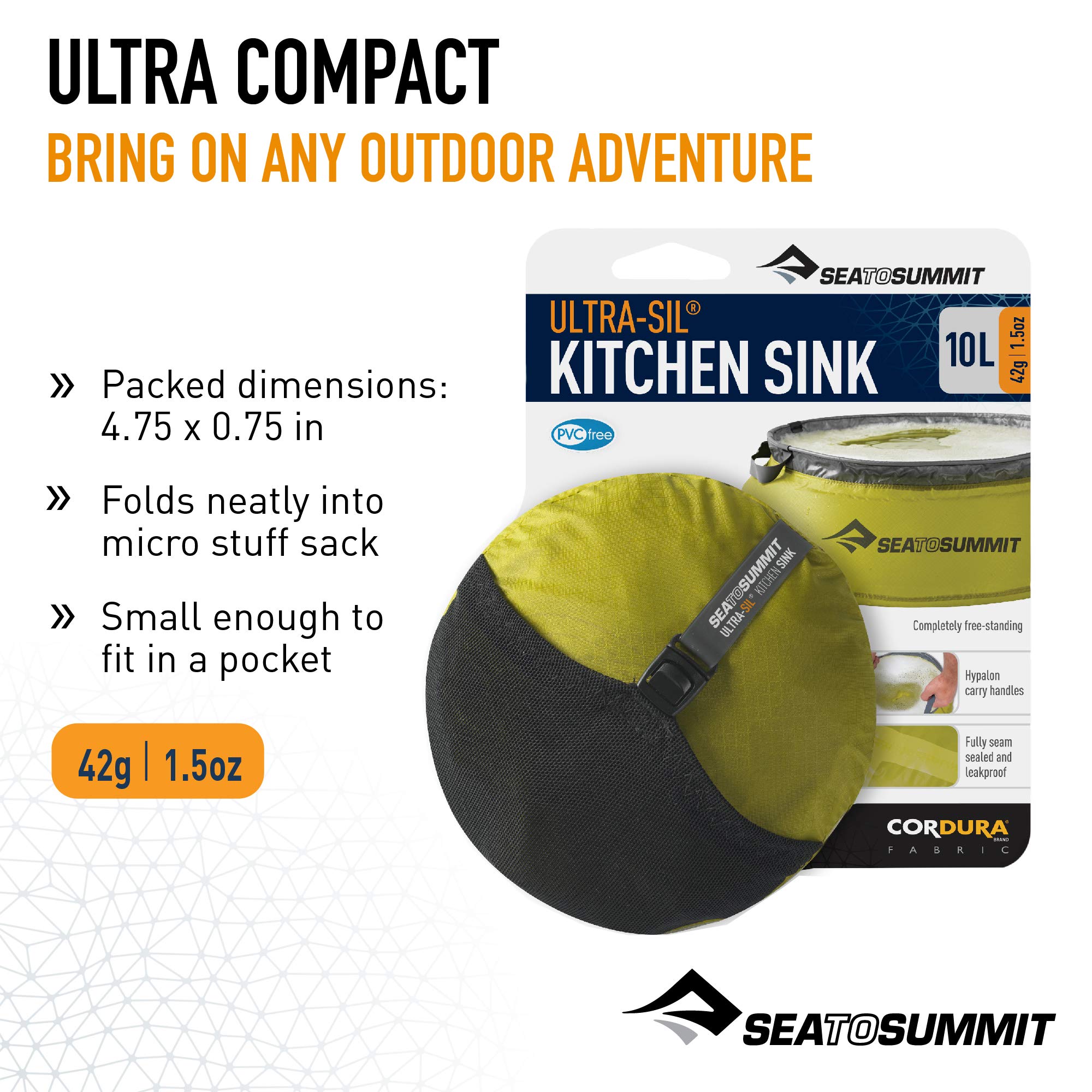 Sea To Summit Collapsible Ultra-Sil Kitchen Sink