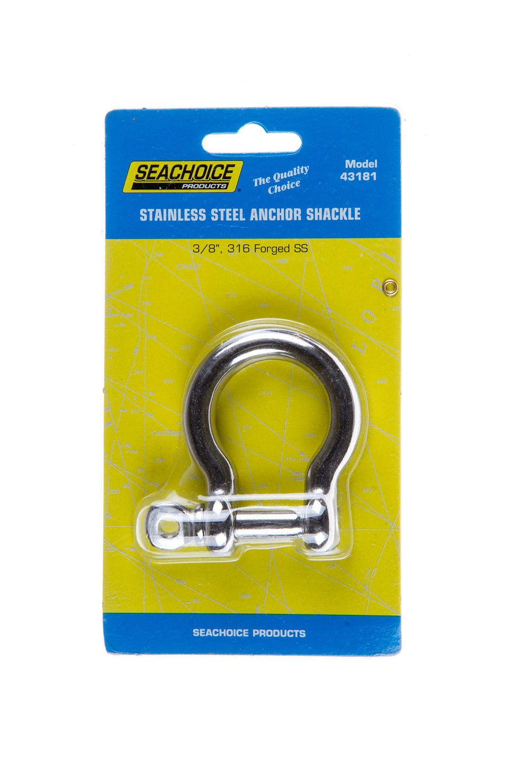 Seachoice Stainless Steel Anchor Shackle, 3/8 In.