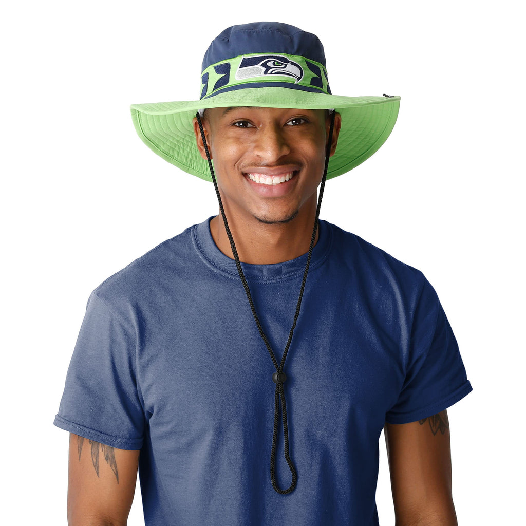Foco Seattle Seahawks Nfl Team Stripe Boonie Hat