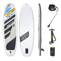 Bestway Hydro-Force White Cap Inflatable Stand-Up Paddleboard Set 3.05 m
