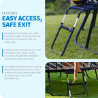 Springfree Trampoline Flexrstep V2 Ladder Accessory For Springfree Trampolines With Weight Capacity Of 152 Pounds And Safety Loc