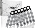 Xzyppci Metal Grip Strength Trainer 6Pack,50-300Lb Hand Gripper Set,Non-Slip Heavy-Duty Wrist Forearm Strengthener,Hand Grip Str
