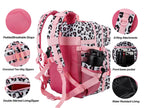 LHI Military Tactical Backpack for Men and Women 45L Army 3 Days Assault Pack Bag Large Rucksack with Molle System - Pink Leopar