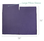 Pike Trail Sleeping Bag Liner - Travel And Camping Sheet, Lightweight And Compact Insert With Full Length Zipper And Guarantee (