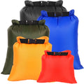Ucolofun Dry Bags Waterproof Set, 5 Packs Ultralight Waterproof Bags Small Stuff Sack Water Proof Bag Dry Packs, Outdoor Dry Bag
