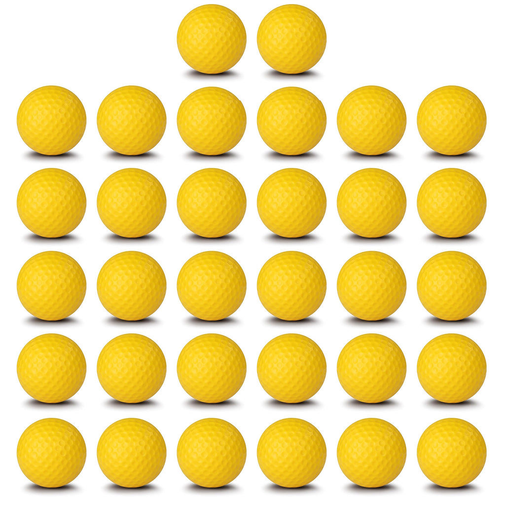 Champkey Practice Foam Golf Balls 16 Or 32 Pack | Limited Flight Golf Balls | True Spin And Feel Training Golf Practice Balls(32