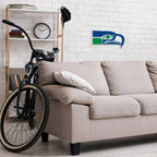 Rico Industries Nfl Football Seattle Seahawks Retro Shape Cut Pennant - Home And Living Room D  Cor - Soft Felt Ez To Hang