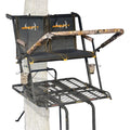 Muddy 2-Person Nexus XTL Steel Ladder Tree Stand, 20 ft Tall, 500 lb Capacity - Heavy-Duty Hunting Treestand with Flex-Tek Seat,