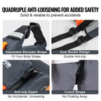 Vevor Life Vest For Watersports (Pfd), Life Jacket With Waterproof Nylon & 96N Buoyancy, Life Vest/Jacket For Any Water Activity