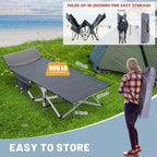 Slsy Folding Camping Cot, Folding Cot Camping Cot For Adults Portable Folding Outdoor Cot With Carry Bags For Outdoor Travel Cam