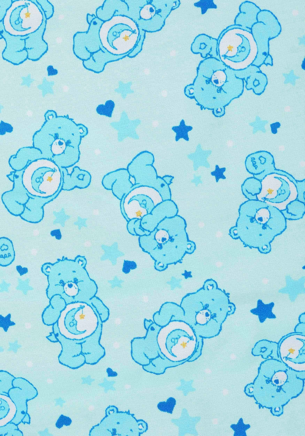 Kids Care Bears Bedtime Bear Sleeping Bag, Blue Care Bear Slumber Bag, Soft Cozy & Warm Nap Mat For Boys & Girls St