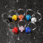 8 Pieces Silicone Swimming Nose Clip, Waterproof Silica Gel Surfing Nose Plug Protector Soft Latex Plugs For Kids And Adults (8
