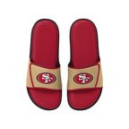 FOCO San Francisco 49ers NFL Mens Foam Sport Slide - L
